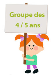 groupe 4 a 5 ans